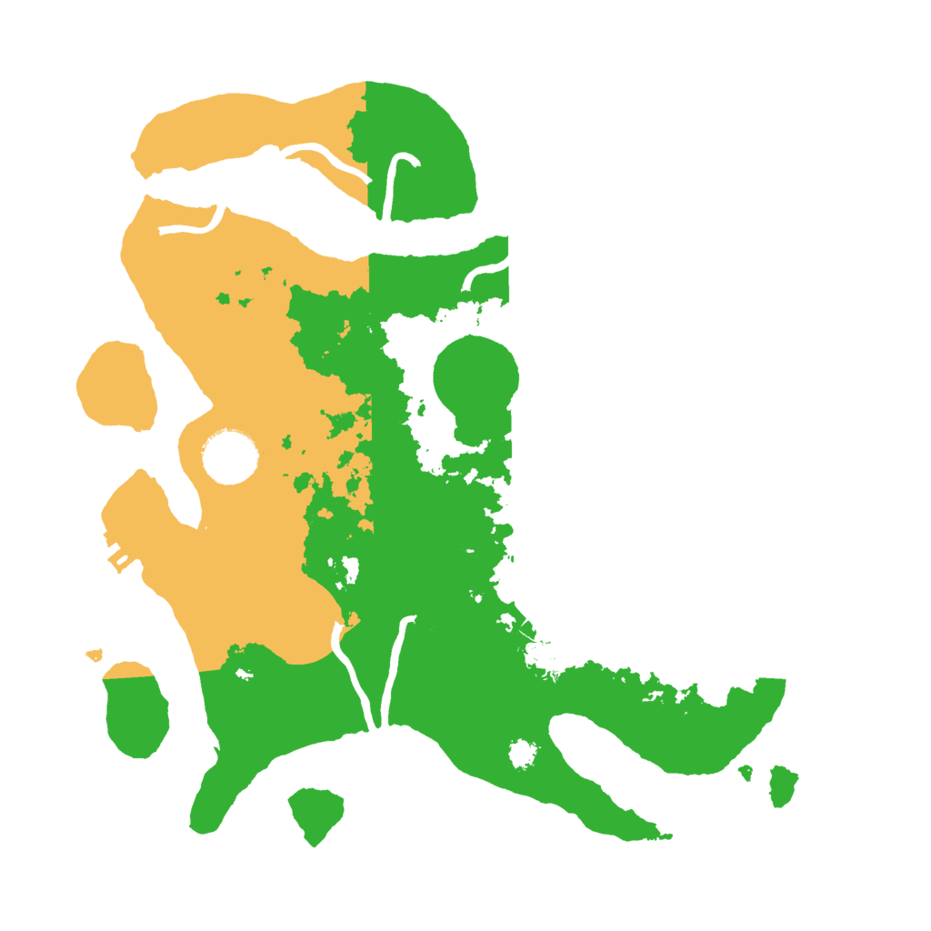 Biome Rust Map: Procedural Map, Size: 3000, Seed: 1895484338