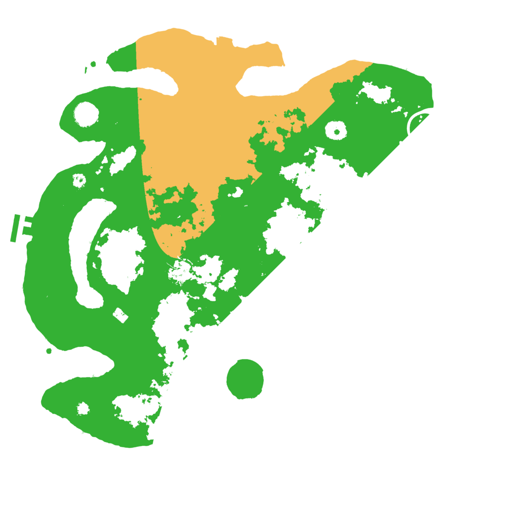 Biome Rust Map: Procedural Map, Size: 3700, Seed: 932410645