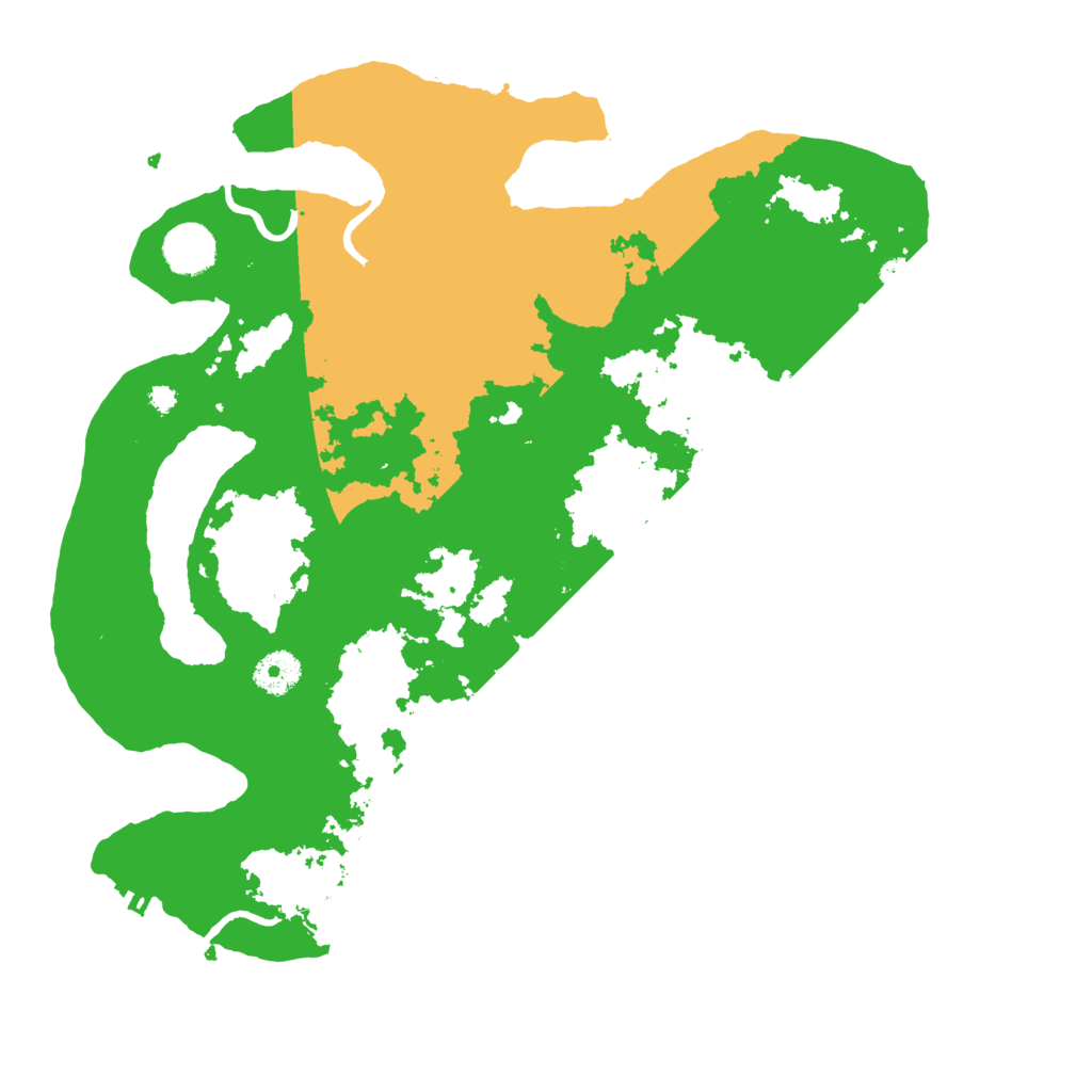 Biome Rust Map: Procedural Map, Size: 3700, Seed: 932410645