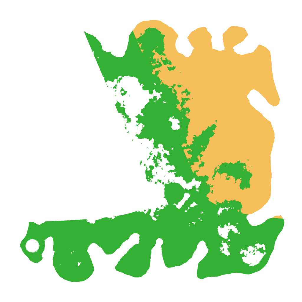 Biome Rust Map: Barren, Size: 4000, Seed: 618230336