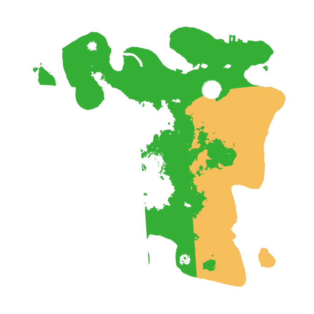 Biome Rust Map: Procedural Map, Size: 3000, Seed: 808570771