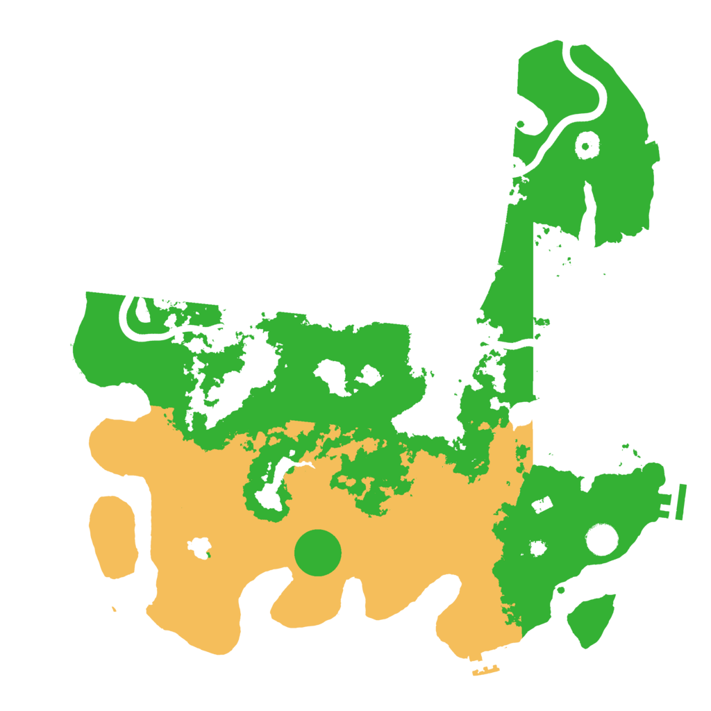 Biome Rust Map: Procedural Map, Size: 4000, Seed: 688