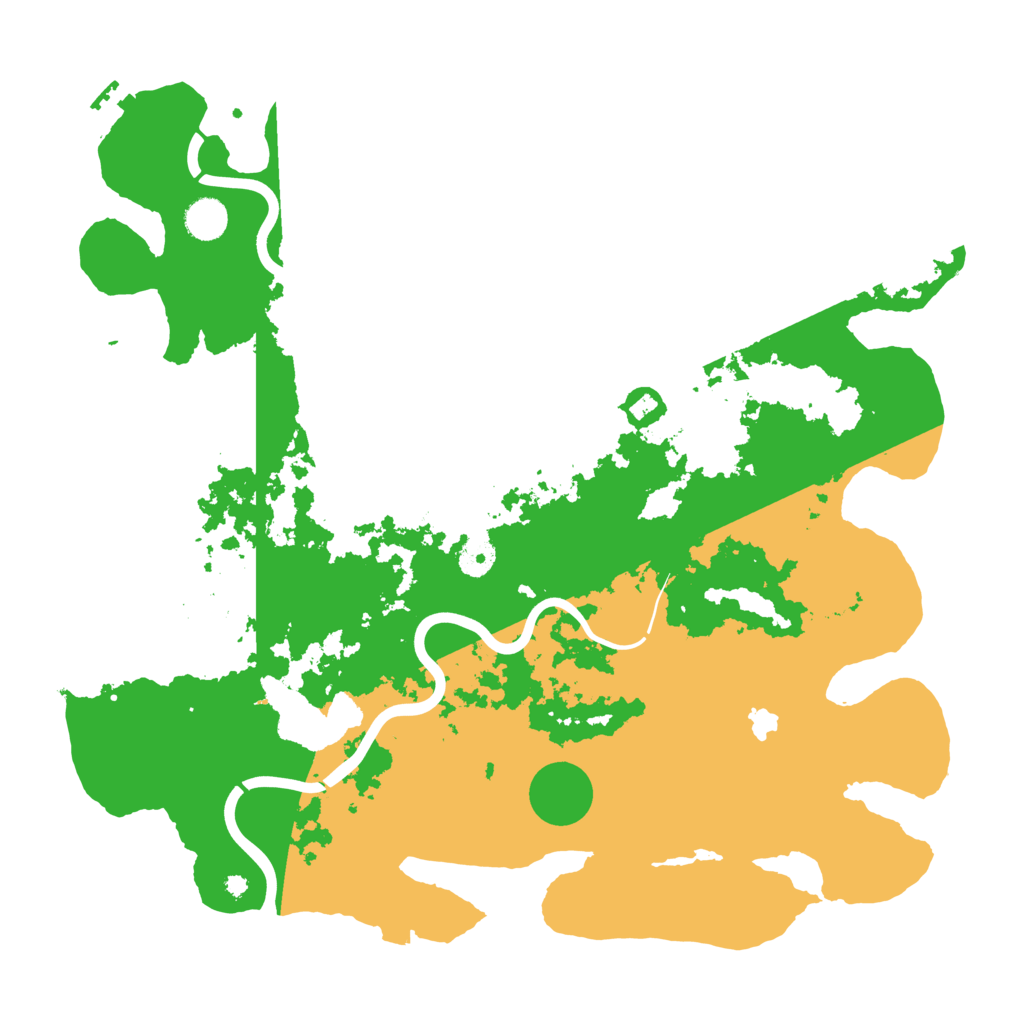 Biome Rust Map: Procedural Map, Size: 4250, Seed: 1851949495