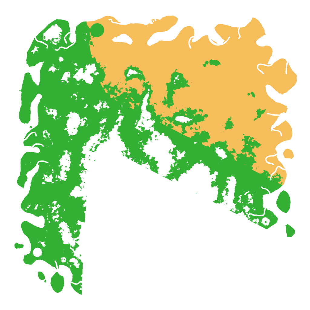 Biome Rust Map: Procedural Map, Size: 6000, Seed: 1731731736