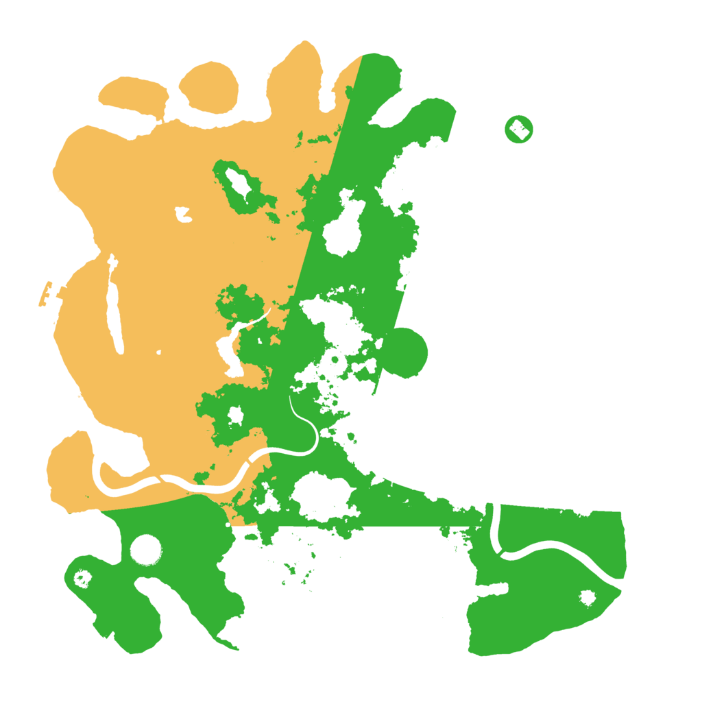 Biome Rust Map: Procedural Map, Size: 4000, Seed: 349568915