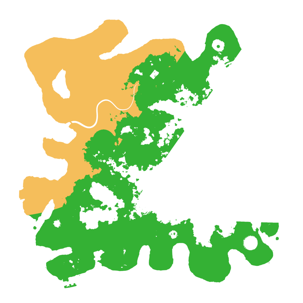 Biome Rust Map: Procedural Map, Size: 3750, Seed: 1323964820