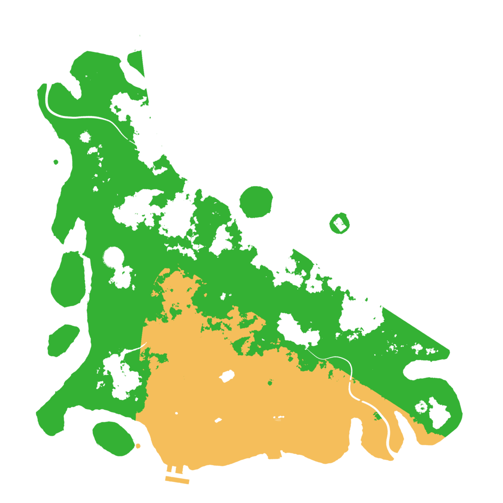 Biome Rust Map: Procedural Map, Size: 4250, Seed: 437986551