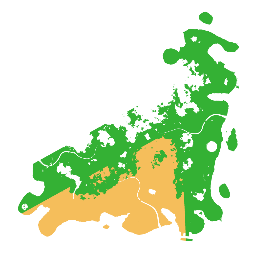 Biome Rust Map: Procedural Map, Size: 4250, Seed: 27192