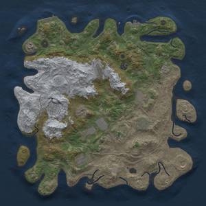 Thumbnail Rust Map: Procedural Map, Size: 4250, Seed: 1654869270, 20 Monuments