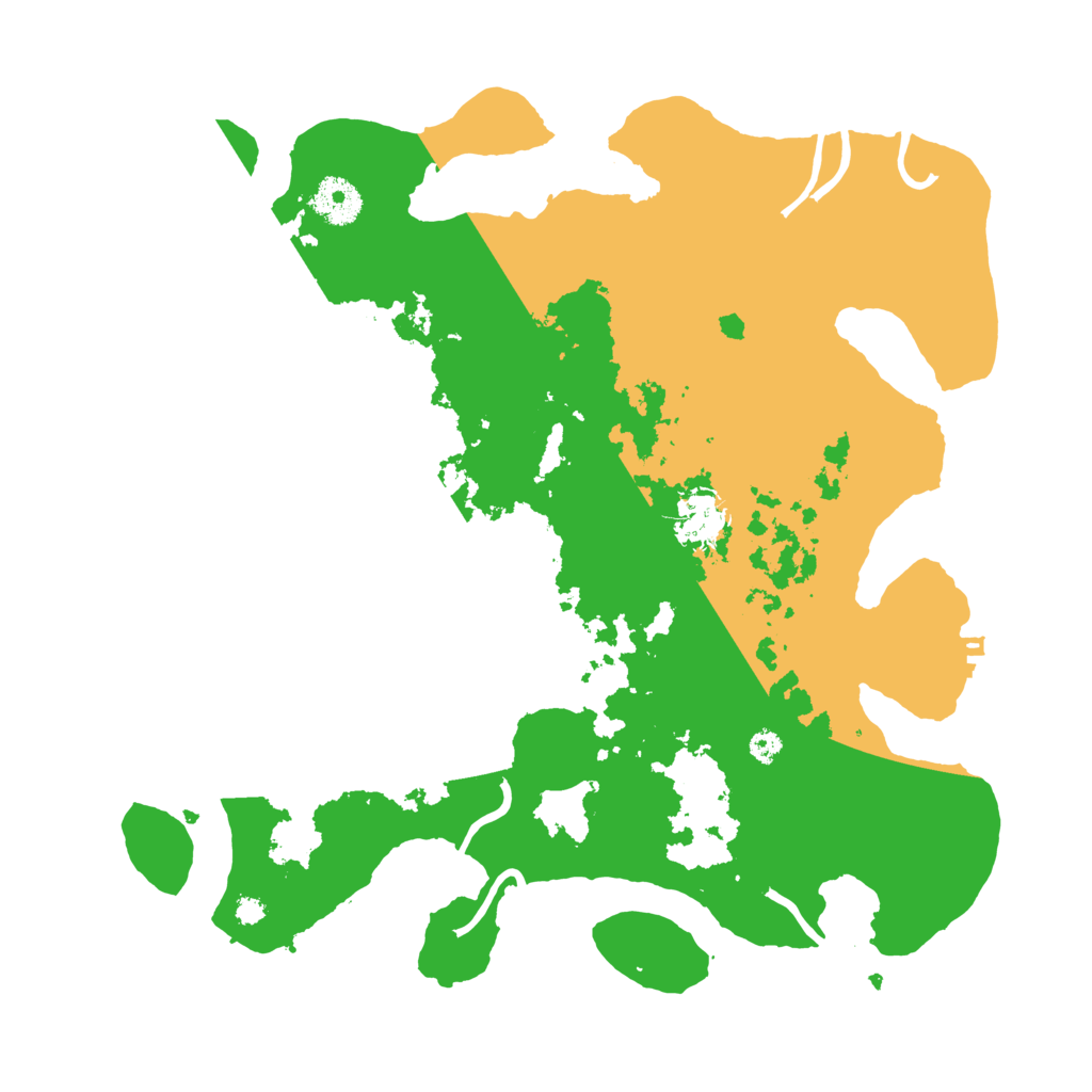 Biome Rust Map: Procedural Map, Size: 3500, Seed: 1150898393