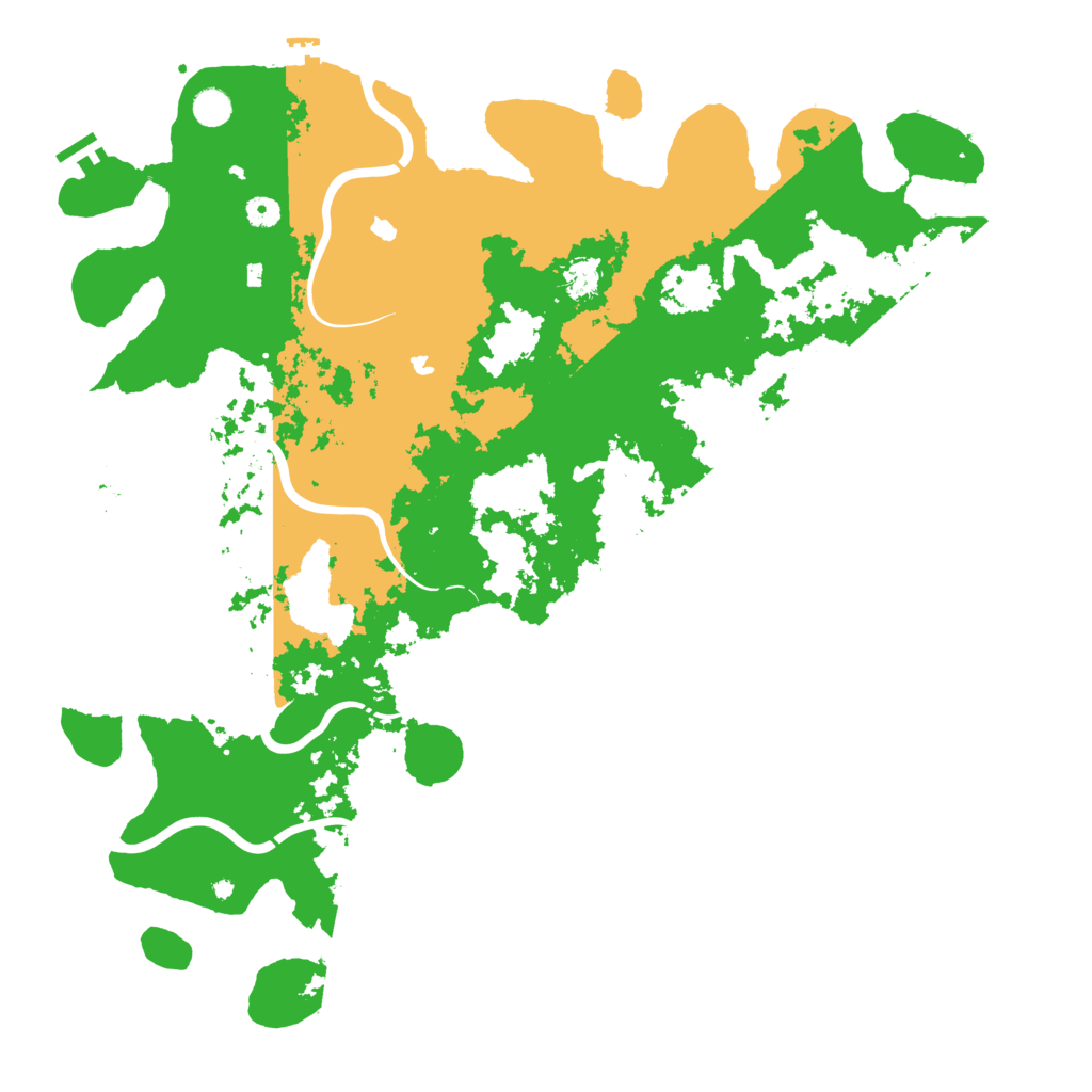 Biome Rust Map: Procedural Map, Size: 5000, Seed: 2040597739