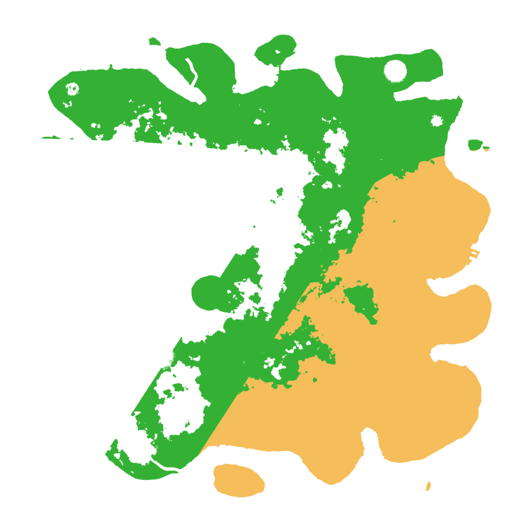 Biome Rust Map: Procedural Map, Size: 4100, Seed: 100816564
