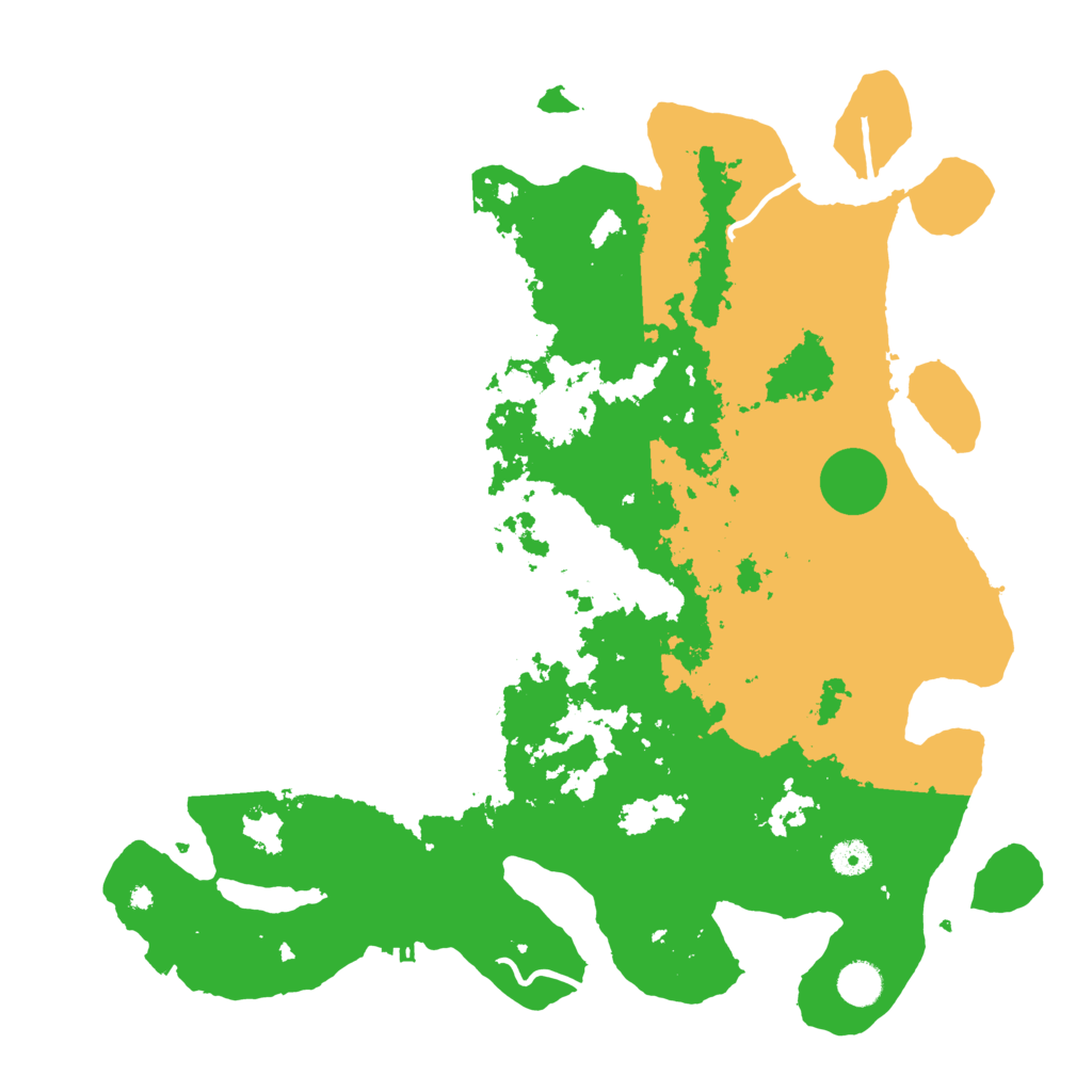 Biome Rust Map: Procedural Map, Size: 4300, Seed: 765402134