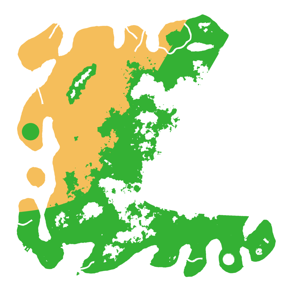Biome Rust Map: Procedural Map, Size: 4500, Seed: 2093499332
