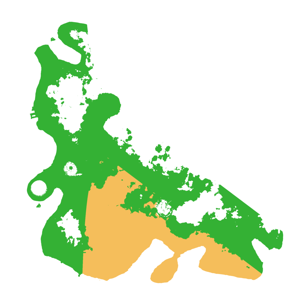 Biome Rust Map: Procedural Map, Size: 3500, Seed: 813261682