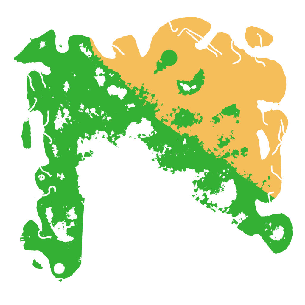 Biome Rust Map: Procedural Map, Size: 5000, Seed: 328420919