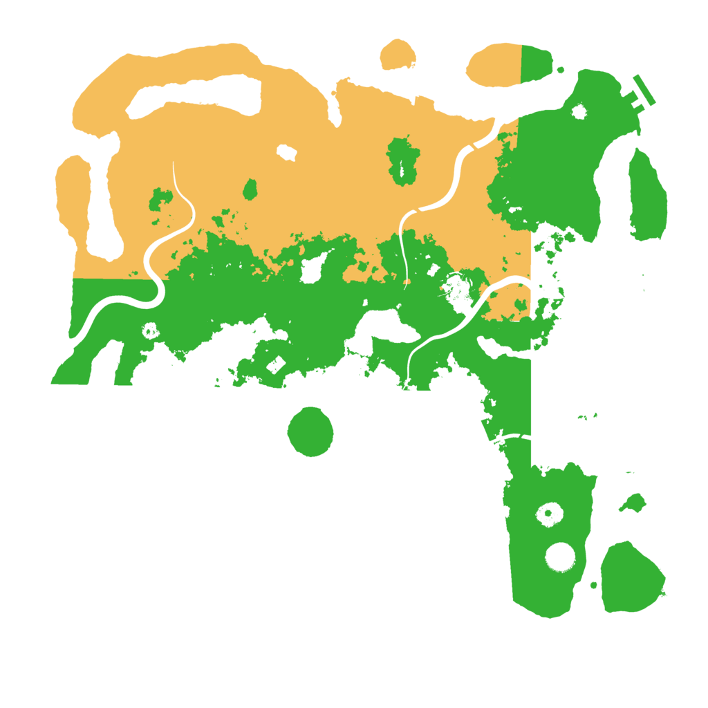Biome Rust Map: Procedural Map, Size: 4250, Seed: 1113710817