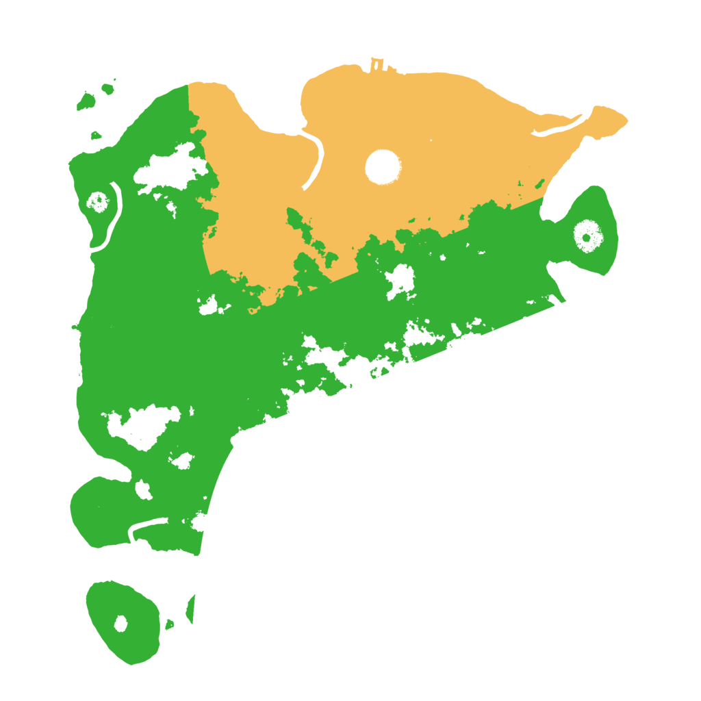 Biome Rust Map: Procedural Map, Size: 3500, Seed: 1527630716