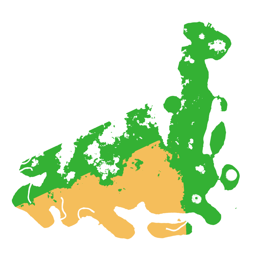 Biome Rust Map: Procedural Map, Size: 4000, Seed: 72839