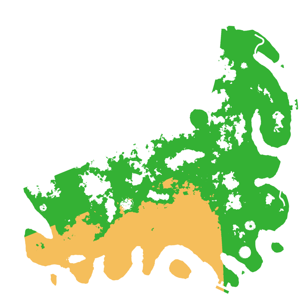 Biome Rust Map: Procedural Map, Size: 4500, Seed: 1866910634