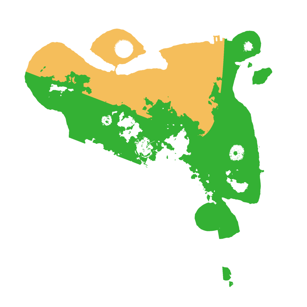 Biome Rust Map: Procedural Map, Size: 3000, Seed: 4850643