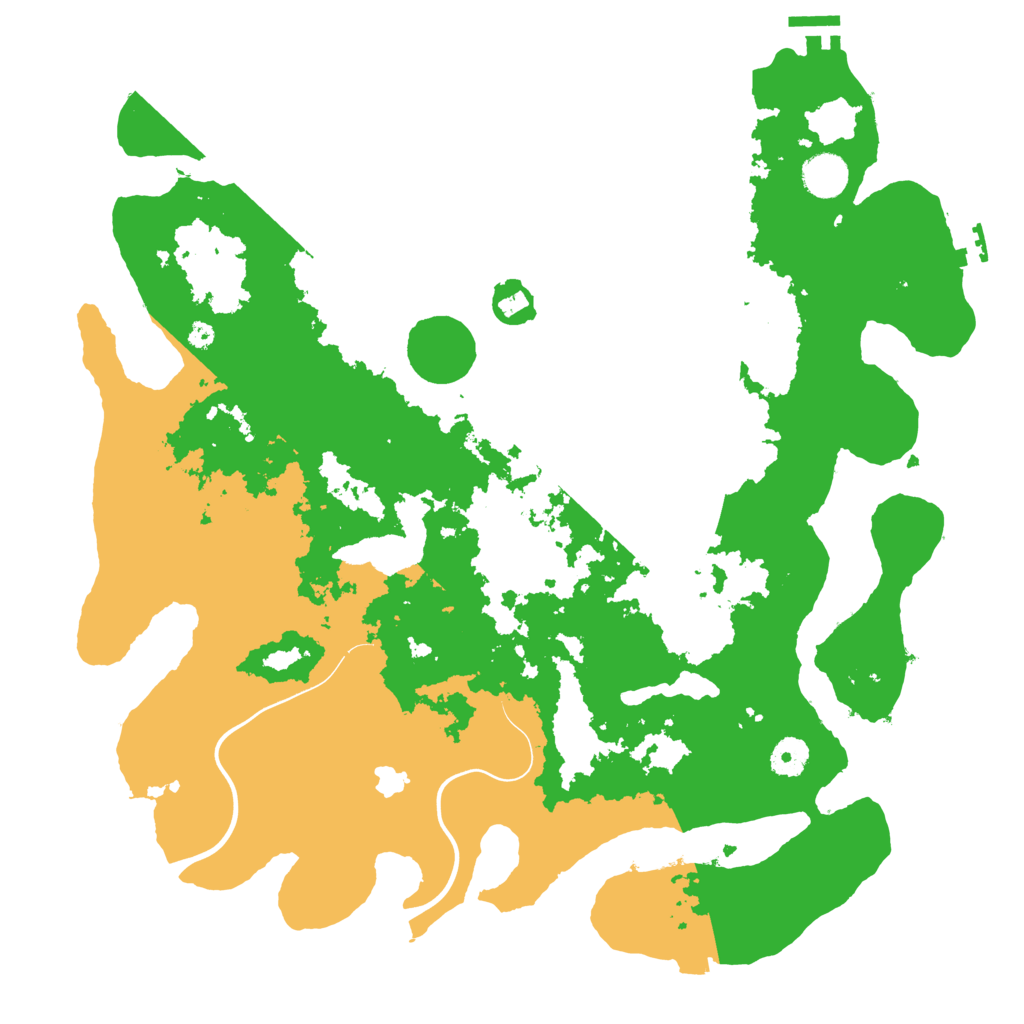 Biome Rust Map: Procedural Map, Size: 4000, Seed: 662032348