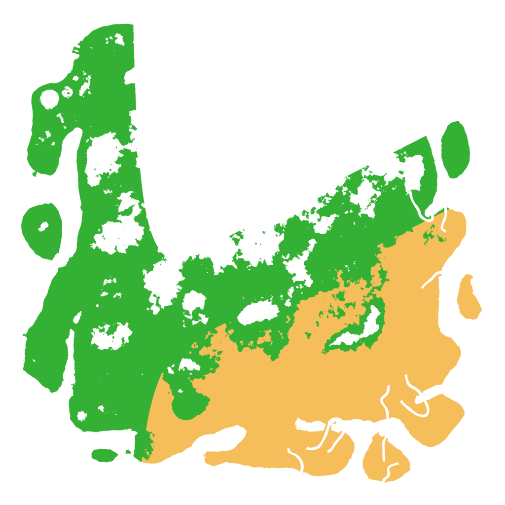 Biome Rust Map: Procedural Map, Size: 4800, Seed: 1516282102