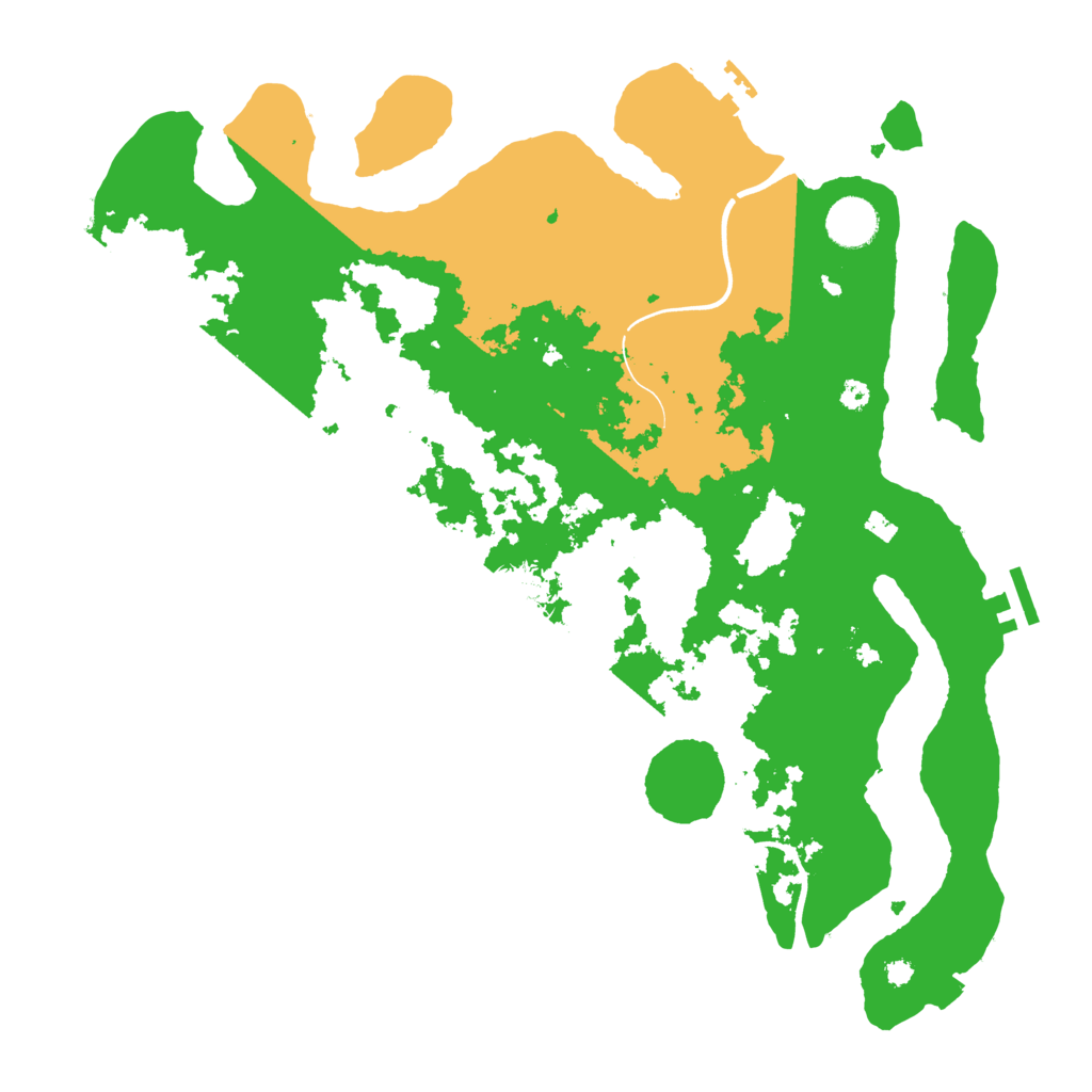 Biome Rust Map: Procedural Map, Size: 3750, Seed: 41090719