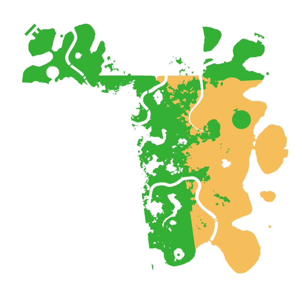 Biome Rust Map: Procedural Map, Size: 4250, Seed: 454758486