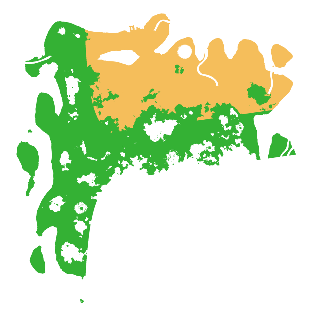 Biome Rust Map: Procedural Map, Size: 4000, Seed: 666137