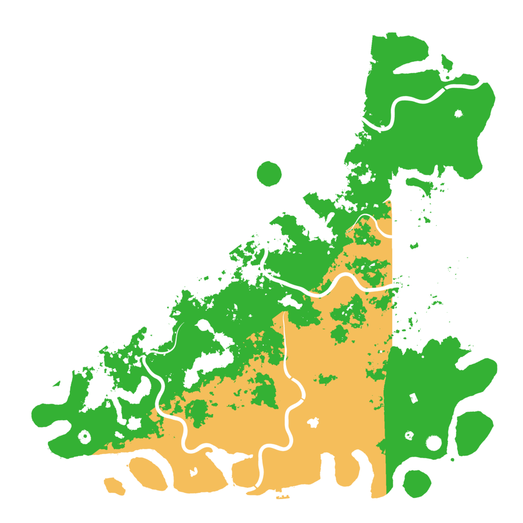 Biome Rust Map: Procedural Map, Size: 6000, Seed: 784557493