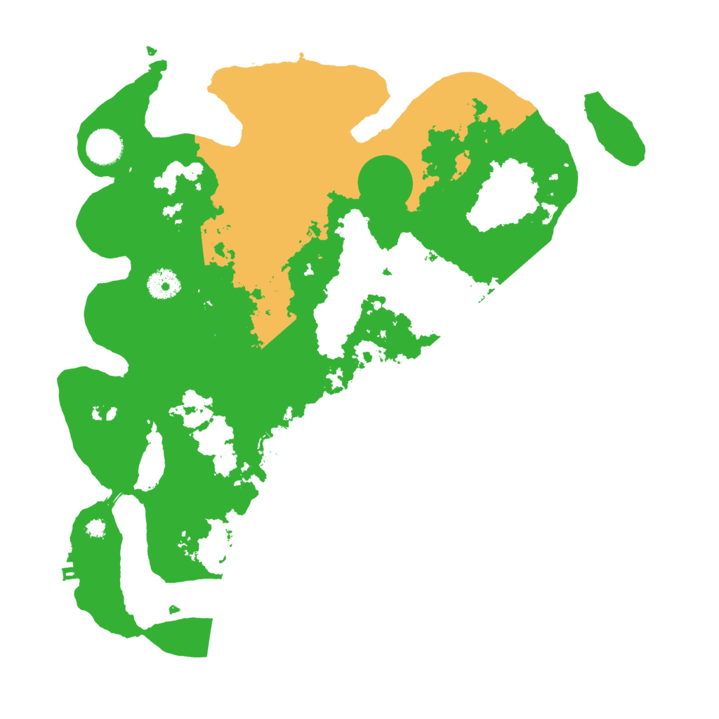 Biome Rust Map: Procedural Map, Size: 3500, Seed: 719145814