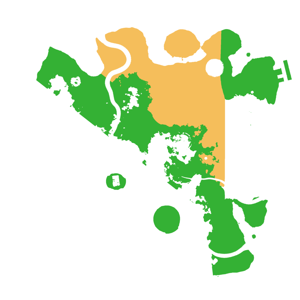 Biome Rust Map: Procedural Map, Size: 3000, Seed: 1288382679