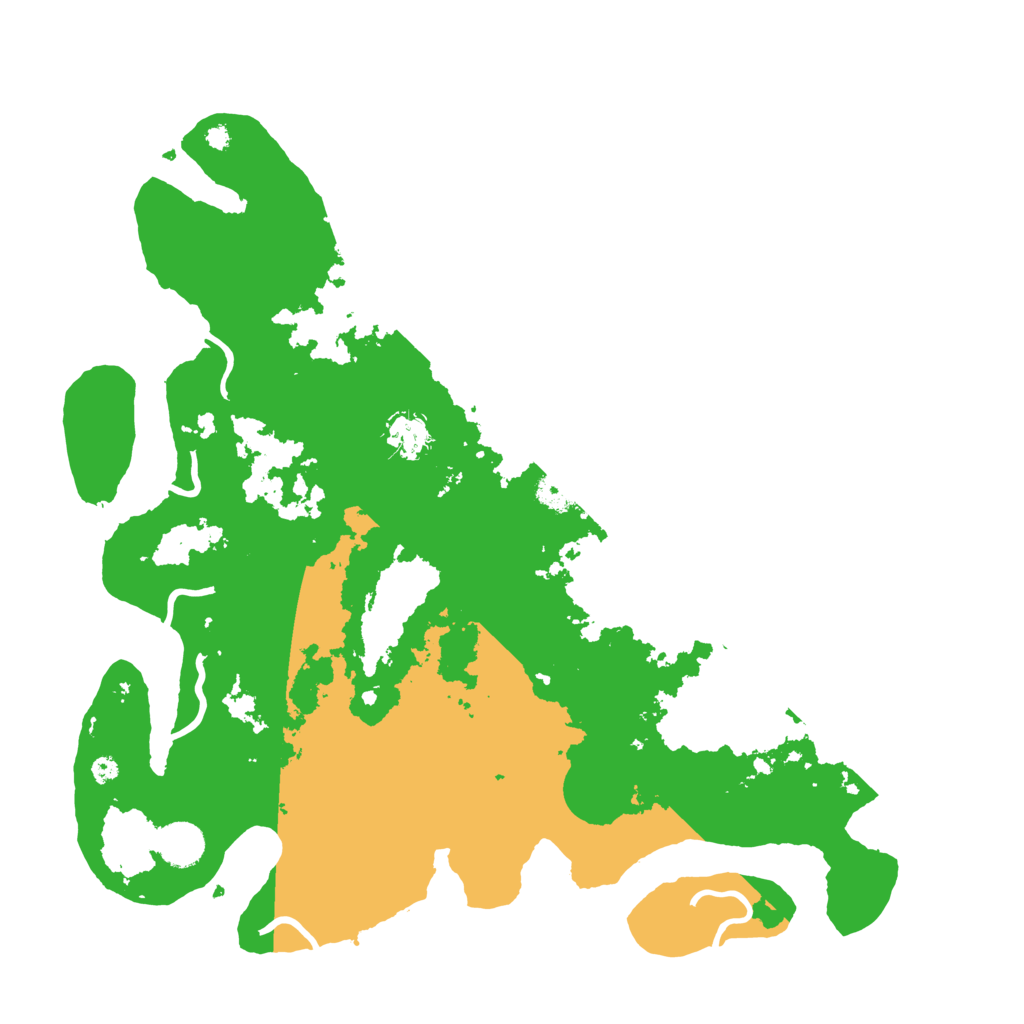 Biome Rust Map: Procedural Map, Size: 4000, Seed: 19952965