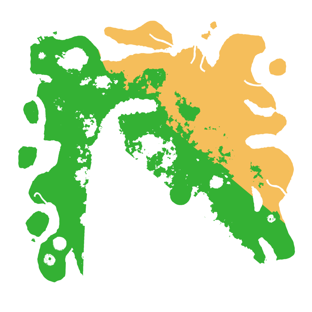 Biome Rust Map: Procedural Map, Size: 4096, Seed: 1581454246