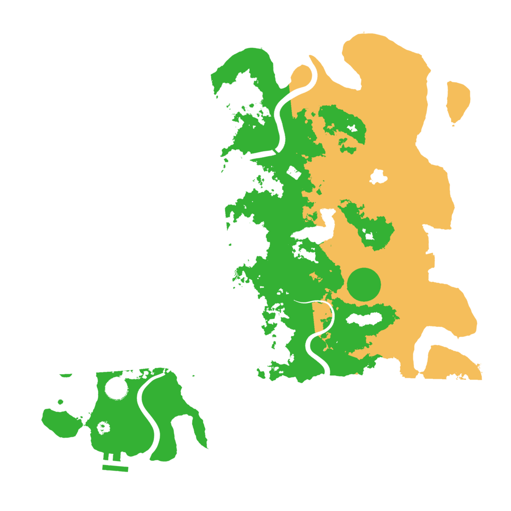 Biome Rust Map: Procedural Map, Size: 4000, Seed: 897848957