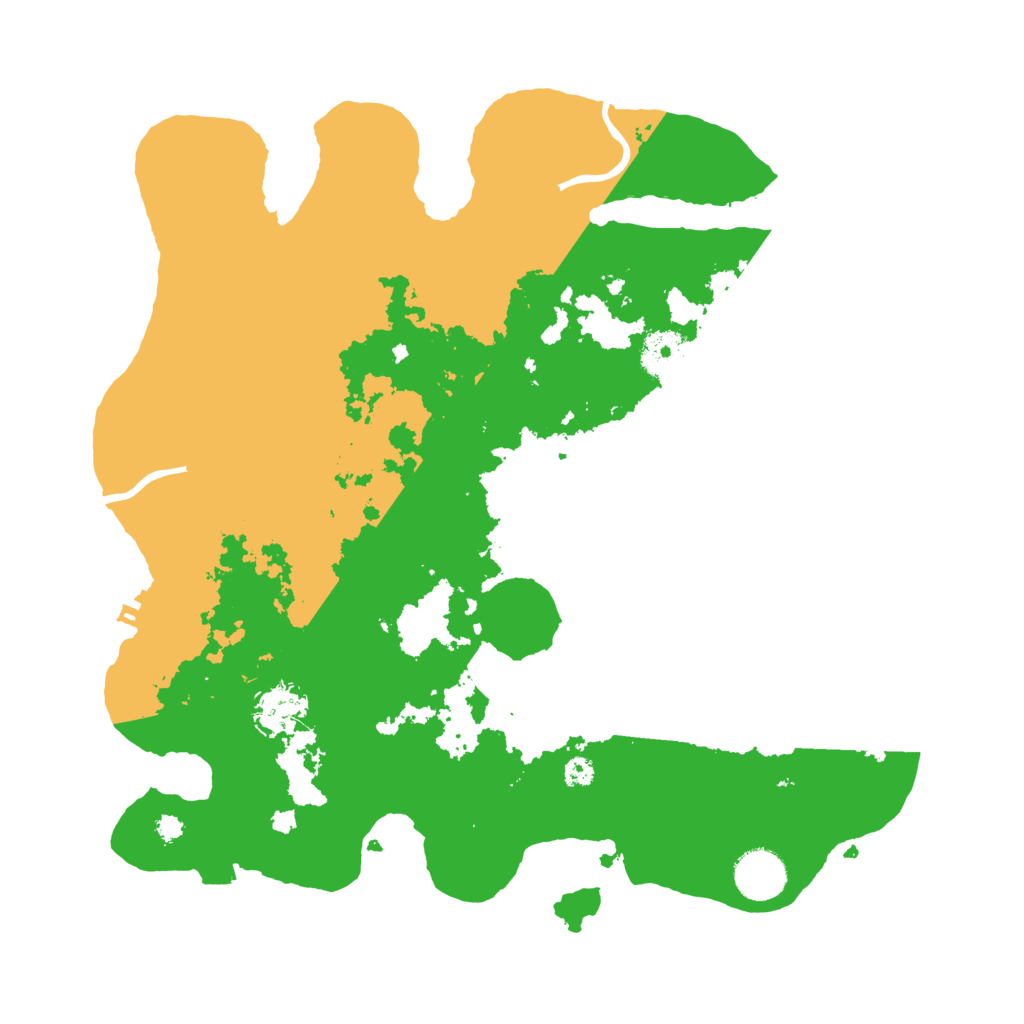 Biome Rust Map: Procedural Map, Size: 3500, Seed: 1455077848