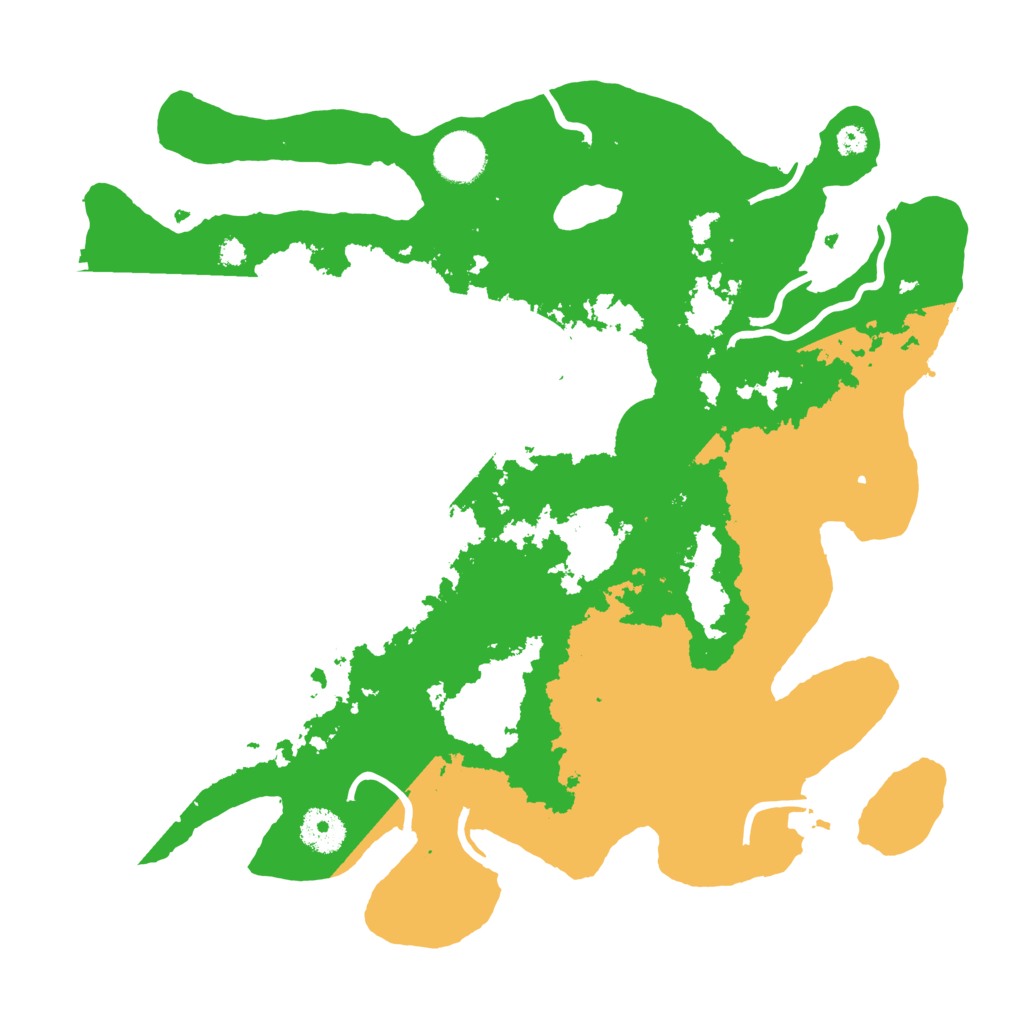 Biome Rust Map: Procedural Map, Size: 3500, Seed: 1684800000