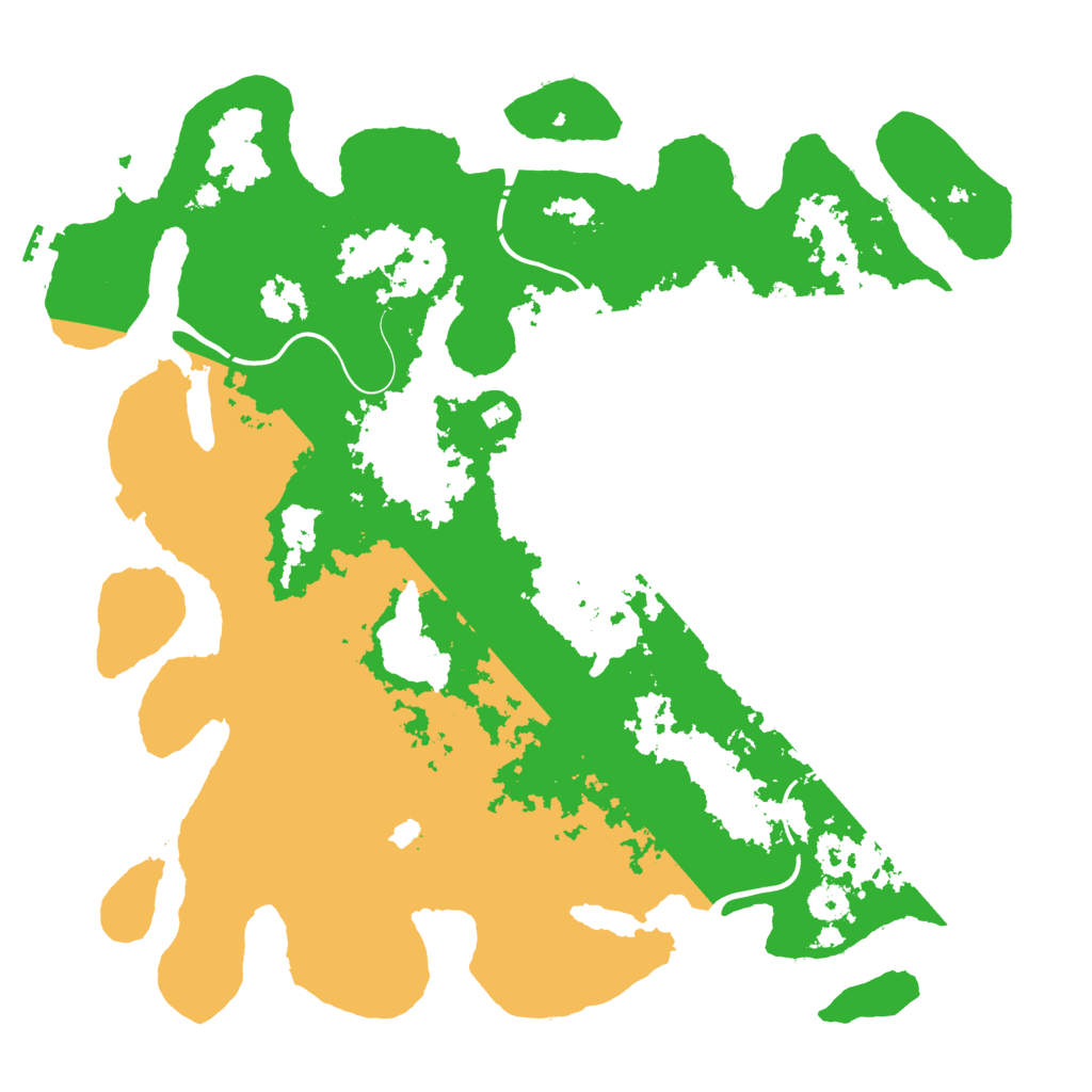 Biome Rust Map: Procedural Map, Size: 4250, Seed: 234526