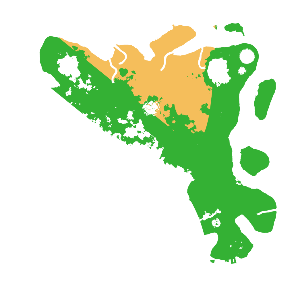 Biome Rust Map: Procedural Map, Size: 3500, Seed: 327978953