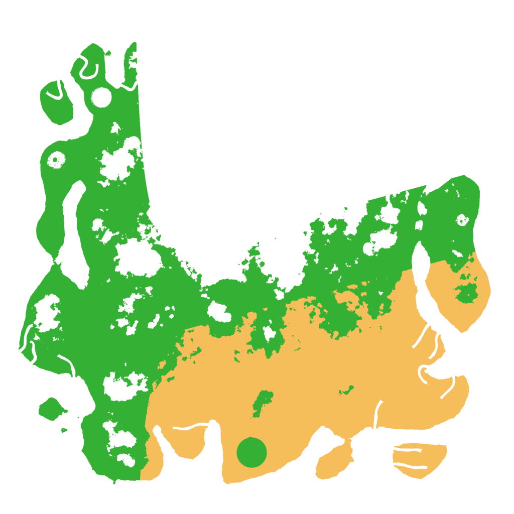 Biome Rust Map: Procedural Map, Size: 4500, Seed: 1975579367