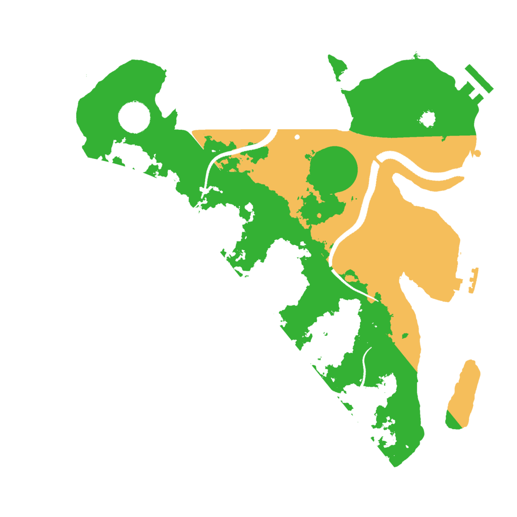 Biome Rust Map: Procedural Map, Size: 3000, Seed: 1374809252