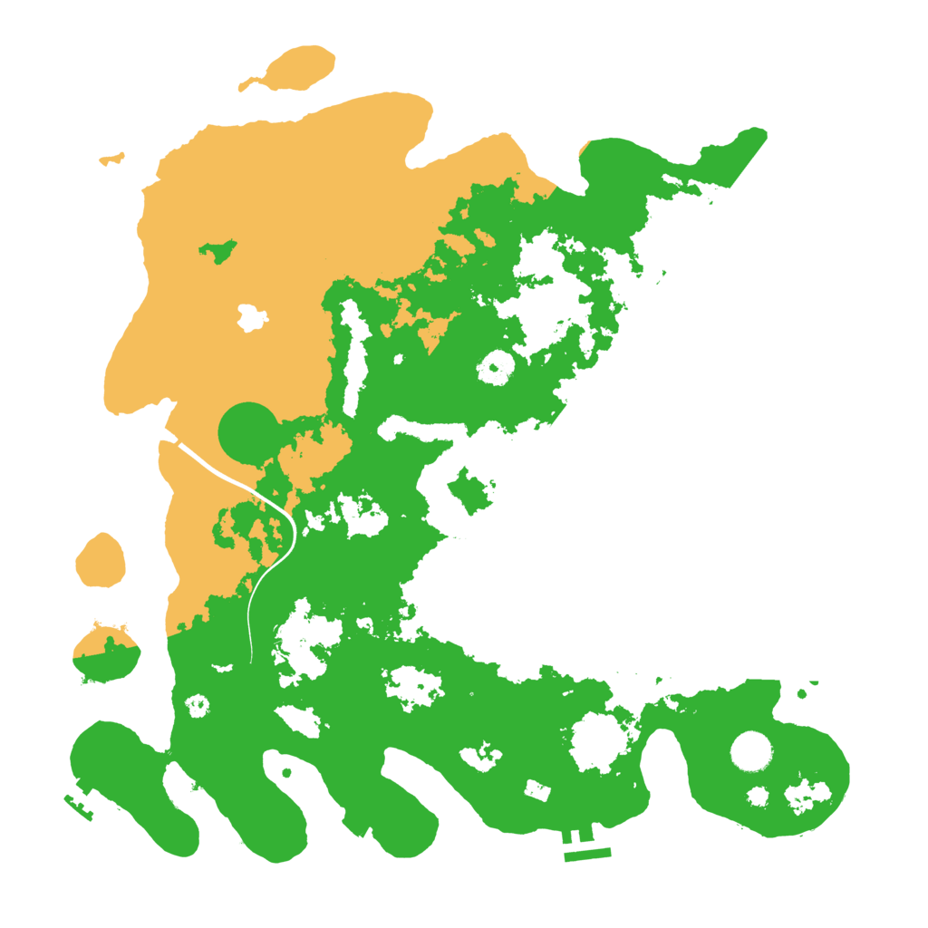 Biome Rust Map: Procedural Map, Size: 4000, Seed: 1150626579