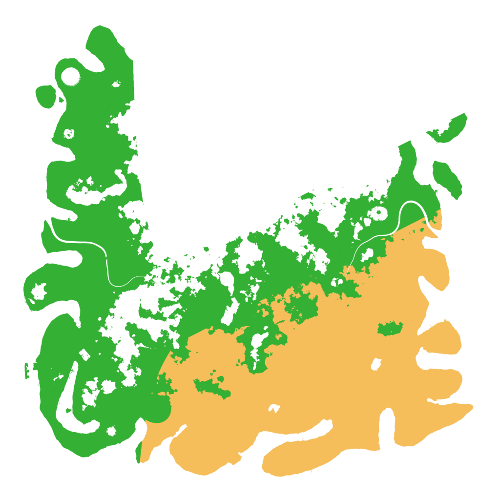 Biome Rust Map: Procedural Map, Size: 4800, Seed: 851344364