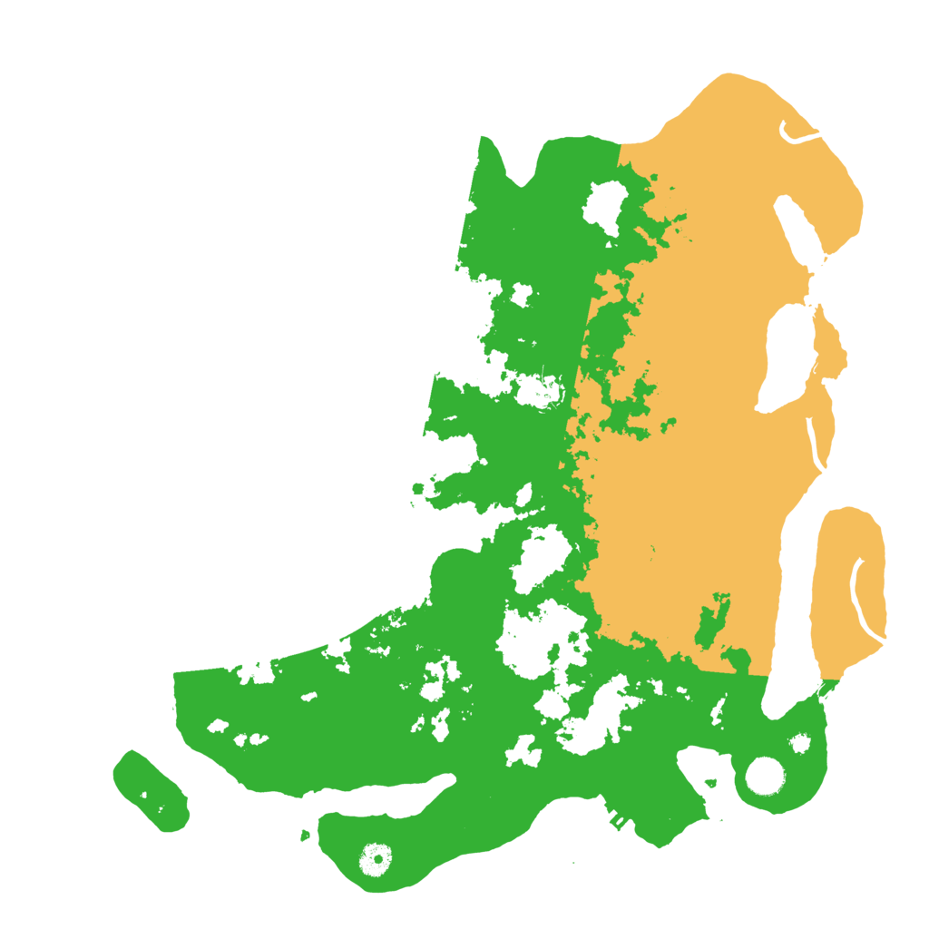 Biome Rust Map: Procedural Map, Size: 4250, Seed: 877395789