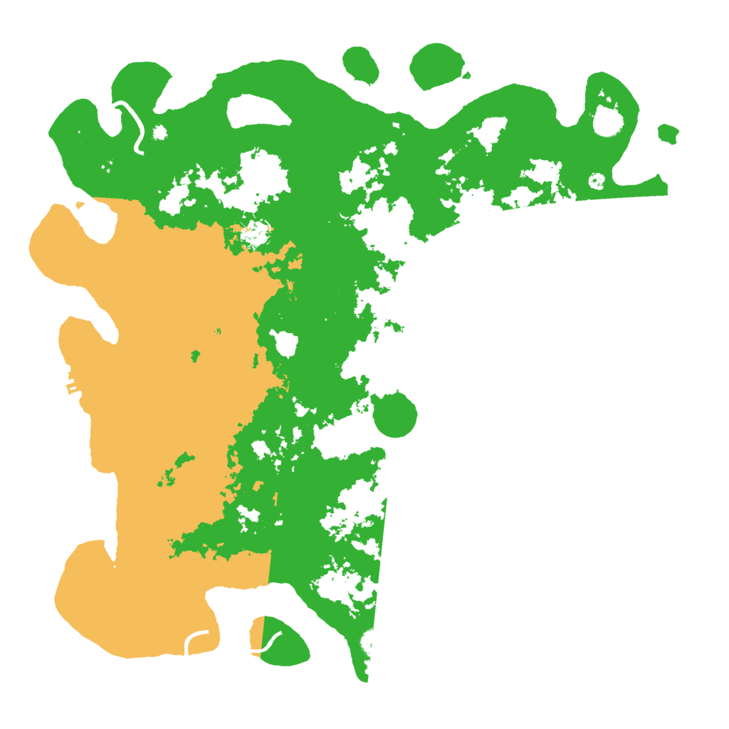 Biome Rust Map: Procedural Map, Size: 4500, Seed: 19560225
