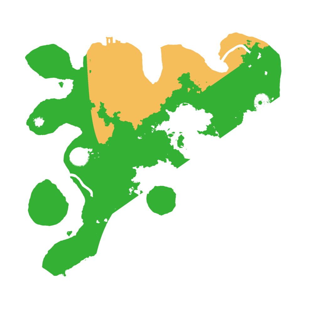 Biome Rust Map: Procedural Map, Size: 3000, Seed: 2022120313