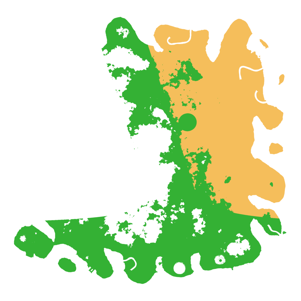 Biome Rust Map: Procedural Map, Size: 4500, Seed: 9049138