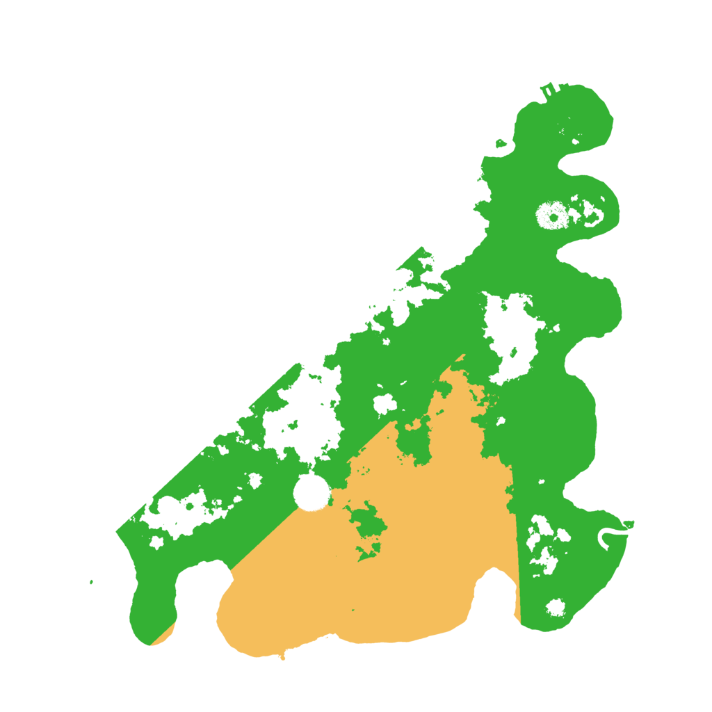 Biome Rust Map: Procedural Map, Size: 3500, Seed: 17061987