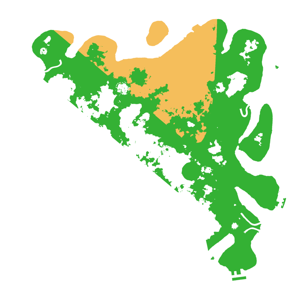 Biome Rust Map: Procedural Map, Size: 4250, Seed: 1112459618